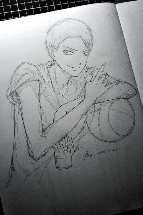 喜欢打篮球的男生