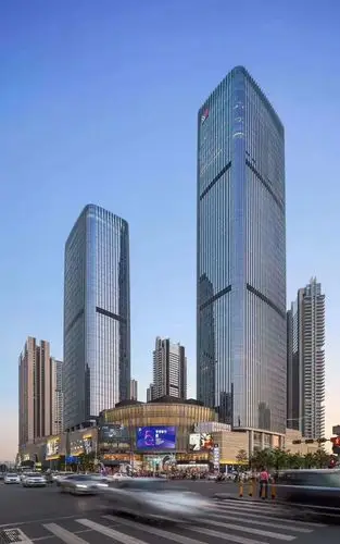 深圳 高层看海景 写字楼写字楼出租 壹方中心 地铁口物业 户型方