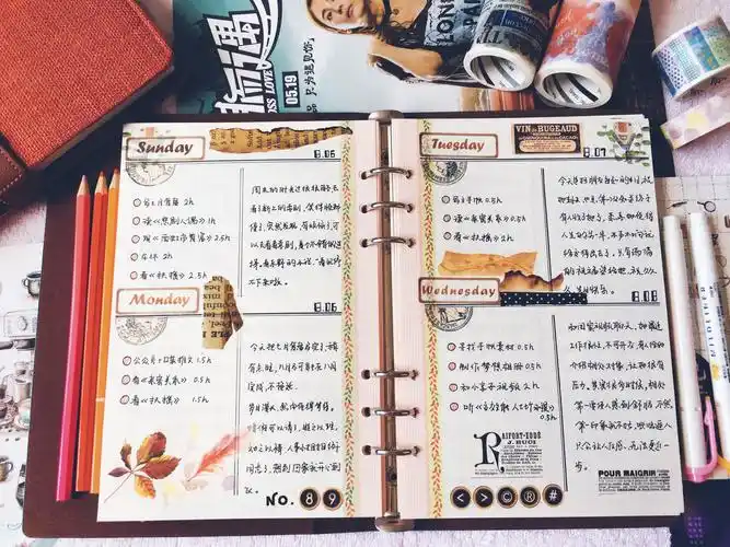 如何用手帐玩转生活?竟是如此.