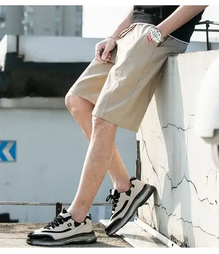 卡其色 m品牌: 啄木鸟 商品名称:啄木鸟短裤潮流2021新款短裤男青年工