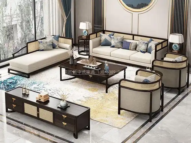 新中式沙发