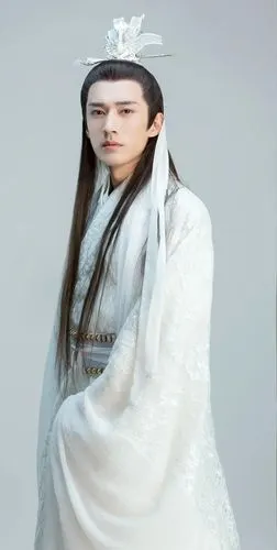 刘学义琉璃柏麟帝君若教解语应倾国任是无情亦动人图楼