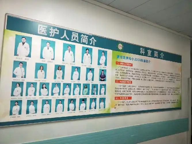 重症医学科小儿icu创意设计科室文化墙20180518