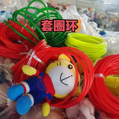 江湖地摊套圈活动毛绒玩具套圈环奖品地推布娃娃礼品套圈圈工厂批