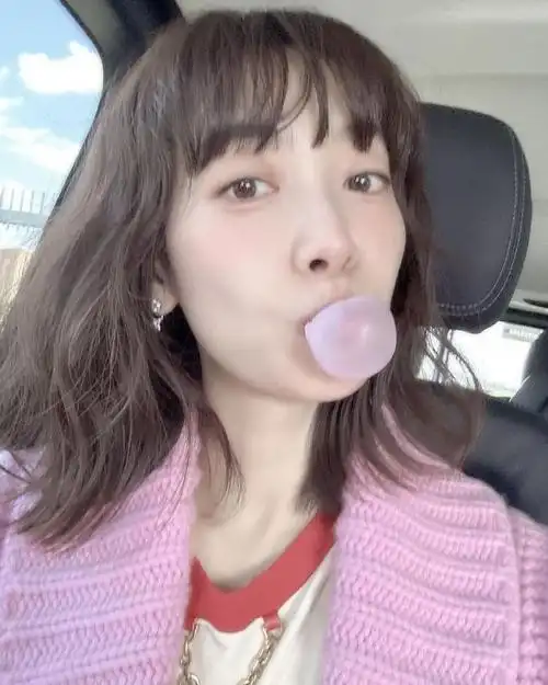 宋茜ins##宋茜lv品牌代言人