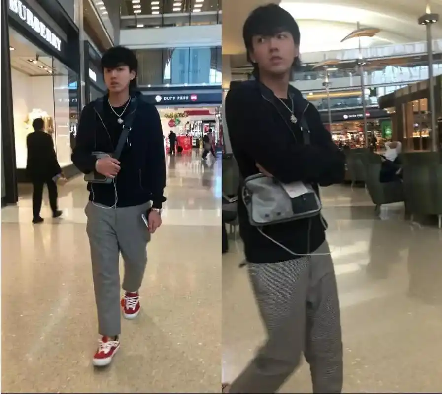 吴亦凡现身机场略显疲惫,大长腿抢镜,网友:和表哥不是一个季节