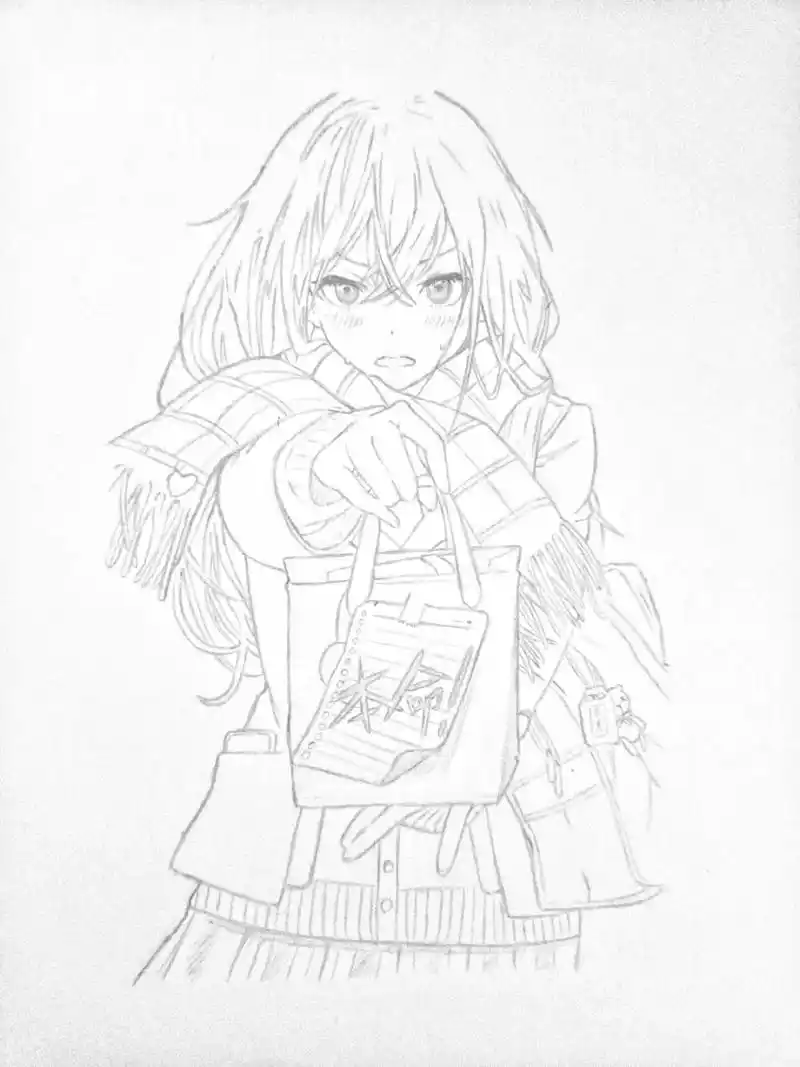 我对你的爱,真挚而热烈 #手绘#临摹#线稿@dou 小助手  - 抖音