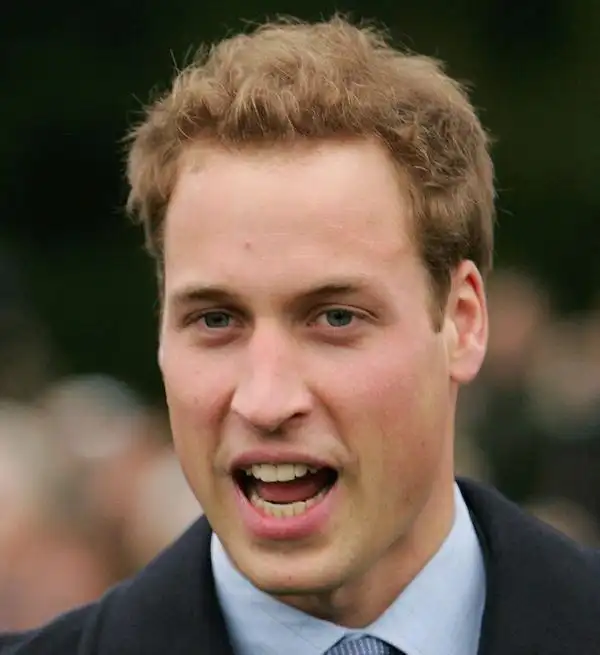 遭遇"发际线危机",细数威廉王子的发型变迁