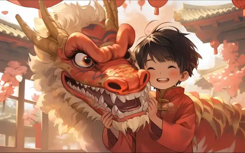 第46期《龙年大吉》新年恭祝大家龙年大吉,wallpaper4k高清动态壁纸