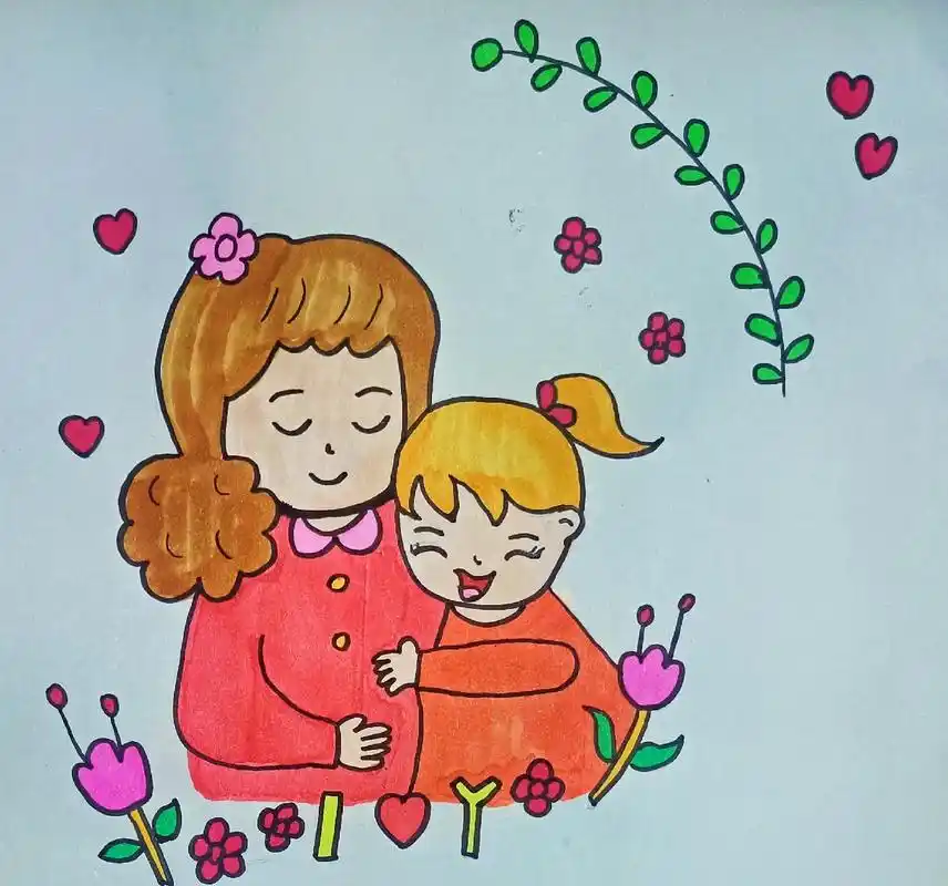 妈妈爱我我爱妈妈