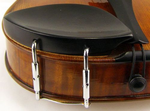 印度进口小提琴乌木腮托 左侧肩托不过桥提琴配件 即用易安装_不打折