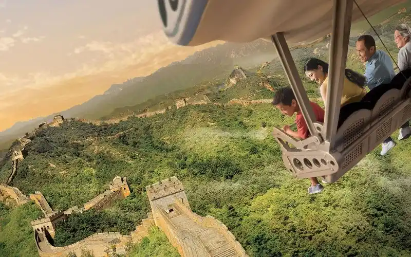 【自摄/渣画质】上海迪士尼项目:飞跃地平线