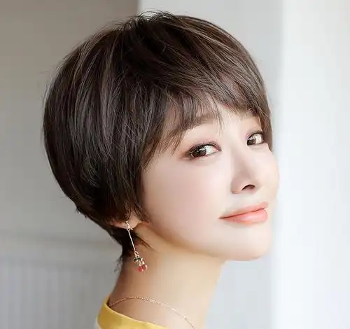 圆脸齐耳短发直发 - 搜狗图片搜索