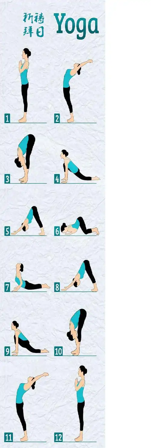 哈他瑜伽拜日式如何练习?