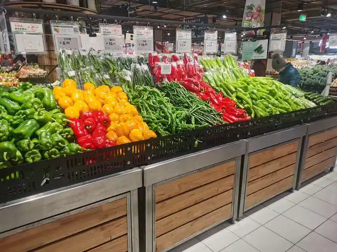 1.23中心店蔬菜陈列