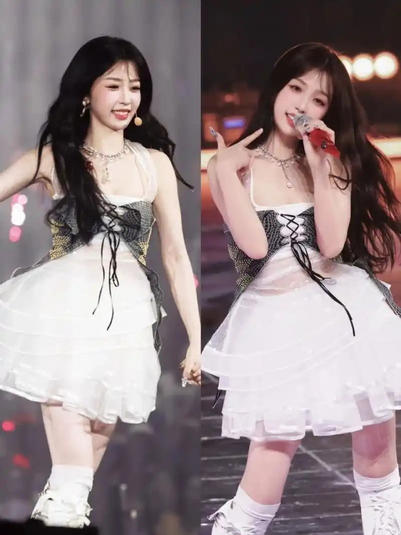 强烈建议虞书欣演唱会造型师半永久!