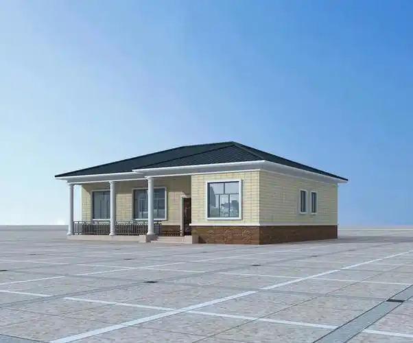 农村8万元也能建别墅?这栋一层自建房简单大气,经济实用!