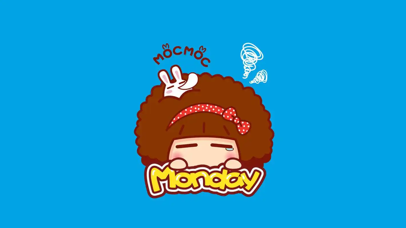 首页 桌面壁纸 卡通动漫 摩丝摩丝一周心情高清电脑桌面主题壁纸大全