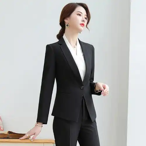 nvxf188jyx职业套装女式西装订做女士职业装时尚潮西服套装定制女士