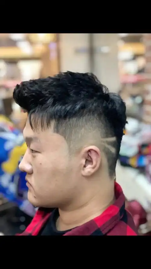 钢夹烫飞机头,老铁们,了解一下