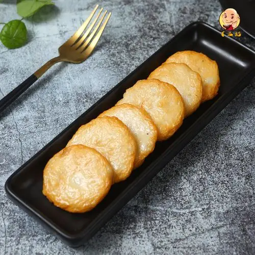 手打墨鱼饼 小鱼饼潮汕风味海鲜饼炸鱼饼鱼糕手工火锅3包包邮