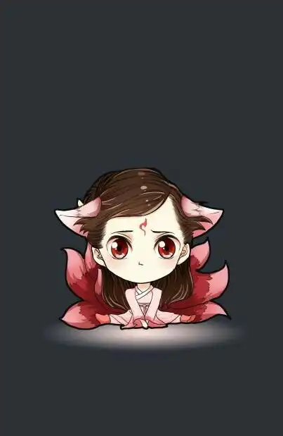 迪丽热巴q版凤九三生三世十里桃花