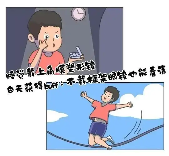 一般来说,青少年儿童近视可以通过框架眼镜或者角膜塑形镜来矫正.