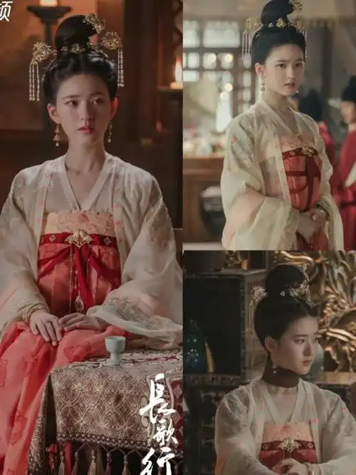 赵露思苏幕遮梦回李乐嫣#赵露思在珠帘玉幕里的造型梦回长歌行敌