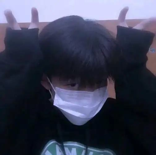 qq头像大全66张戴口罩帅气男生头像