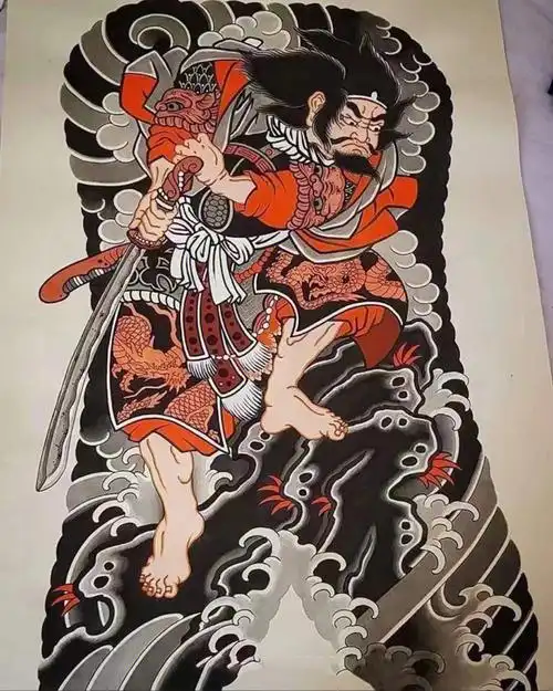 长沙纹身 #作品推广 #日式老传统满背