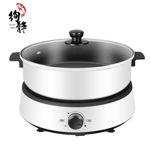 万园琦追派乌龟锅分体烧烤肉一体圆锅电火锅锅多功能家电 电火锅套餐