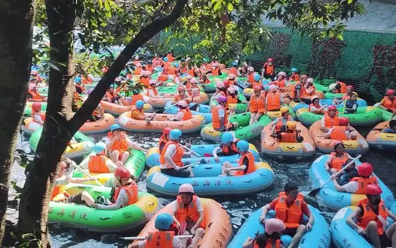 庐山西海漂流半日游16s