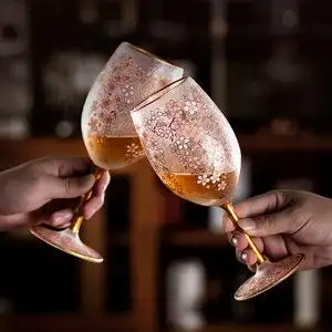 红酒杯结婚礼物图片