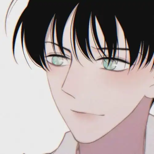 黑发动漫男生头像