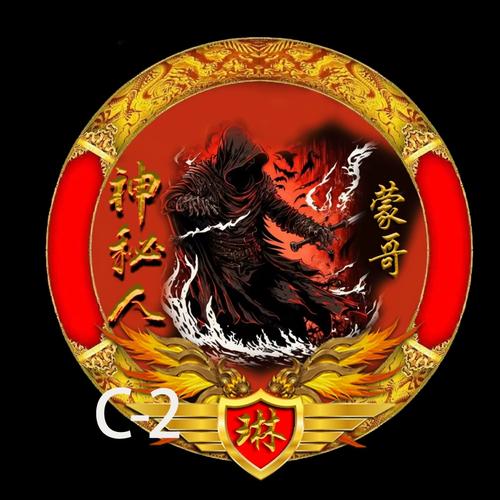 2023新款神秘人头像 家族头像 抖音快手签名同款  出源文件