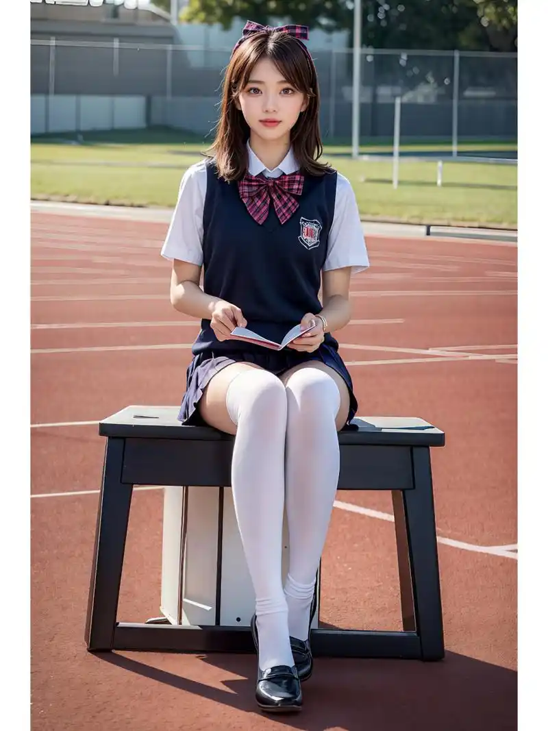 穿上一双白色长筒袜,仿佛拥有了一双翅膀,让你在生活的每一个角落都