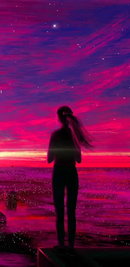 2021-10-01 01:45:18全面屏手机壁纸1440×2560高清竖壁纸动漫美女