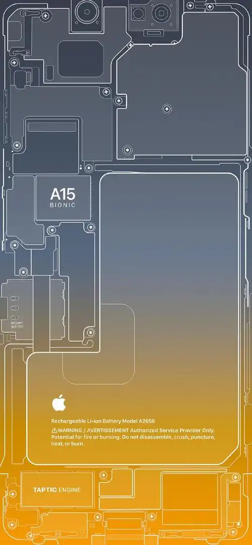 多彩壁纸704期|你们要的iphone13内部结构壁纸 高清壁纸无水印