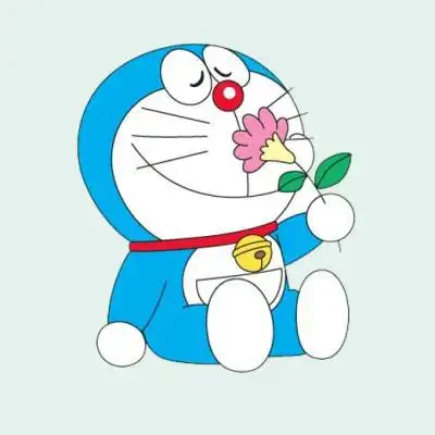 机器猫头像高清图片