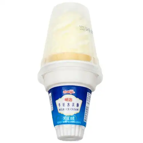 热卖明治meiji网红牛奶巧克巧克力力冰甜筒火炬冰淇淋
