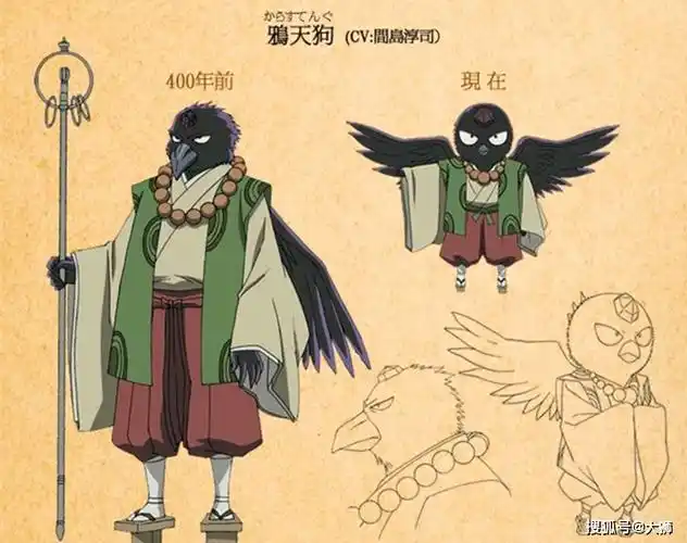 尊者天狗鸦天狗大天狗日本为何会有这么多种天狗