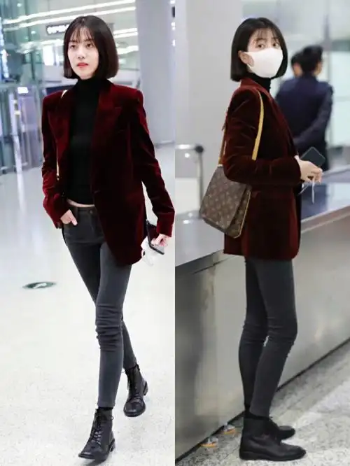 穿搭分享李溪芮①