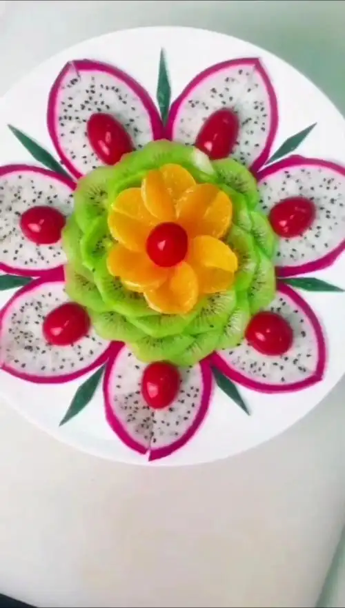 蔬菜水果拼盘技巧