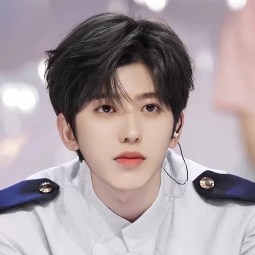 男短发蔡徐坤同款发型自然帅气仿真中分刘海男士头套式 自然黑发网