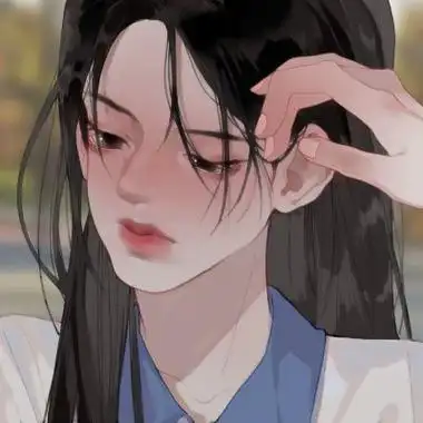 ins风高级质感高冷漫画女生头像 可爱御姐风微信漫画女头图片_动漫