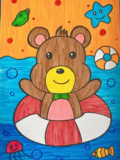 儿童画  #儿童美术  #美术  #少儿美术