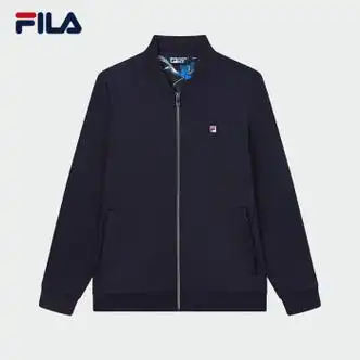 斐乐(fila)旗舰2023秋季新款男士商务休闲外套行政夹克男装上衣 传奇