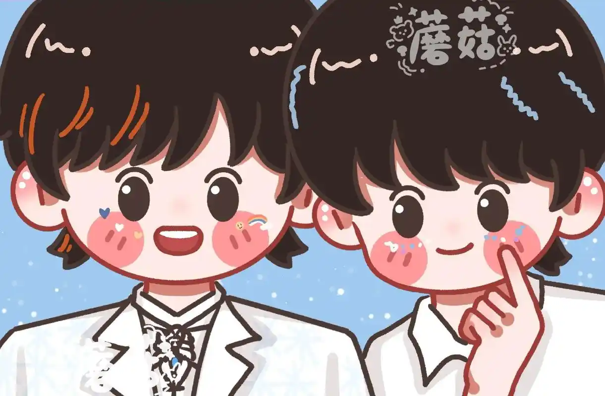 二专双人卡～#q版 #宋亚轩 #刘耀文 #严浩翔 #贺峻霖 - 抖音