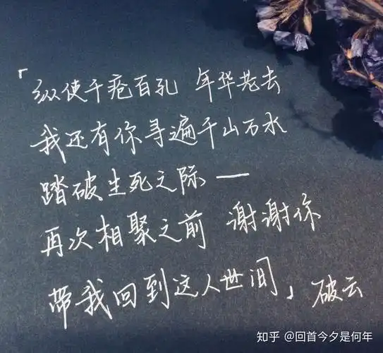 有没有什么你喜欢的耽美句子? - 知乎