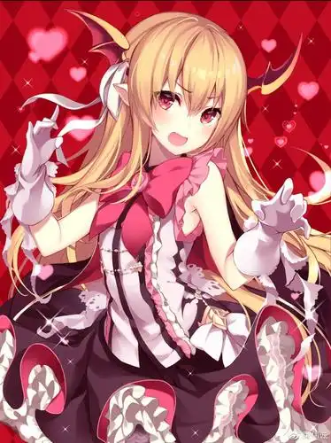 俏皮可爱的小恶魔二次元少女美图分享